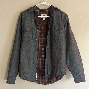 BOYS L DAKOTA GRIZZLY FLEECE LINED SHAKET